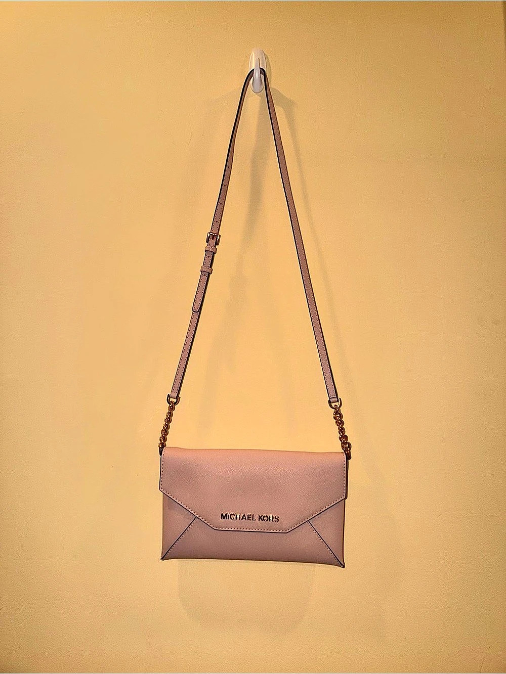 Michael Kors Envelope Crossbody Bag Pink